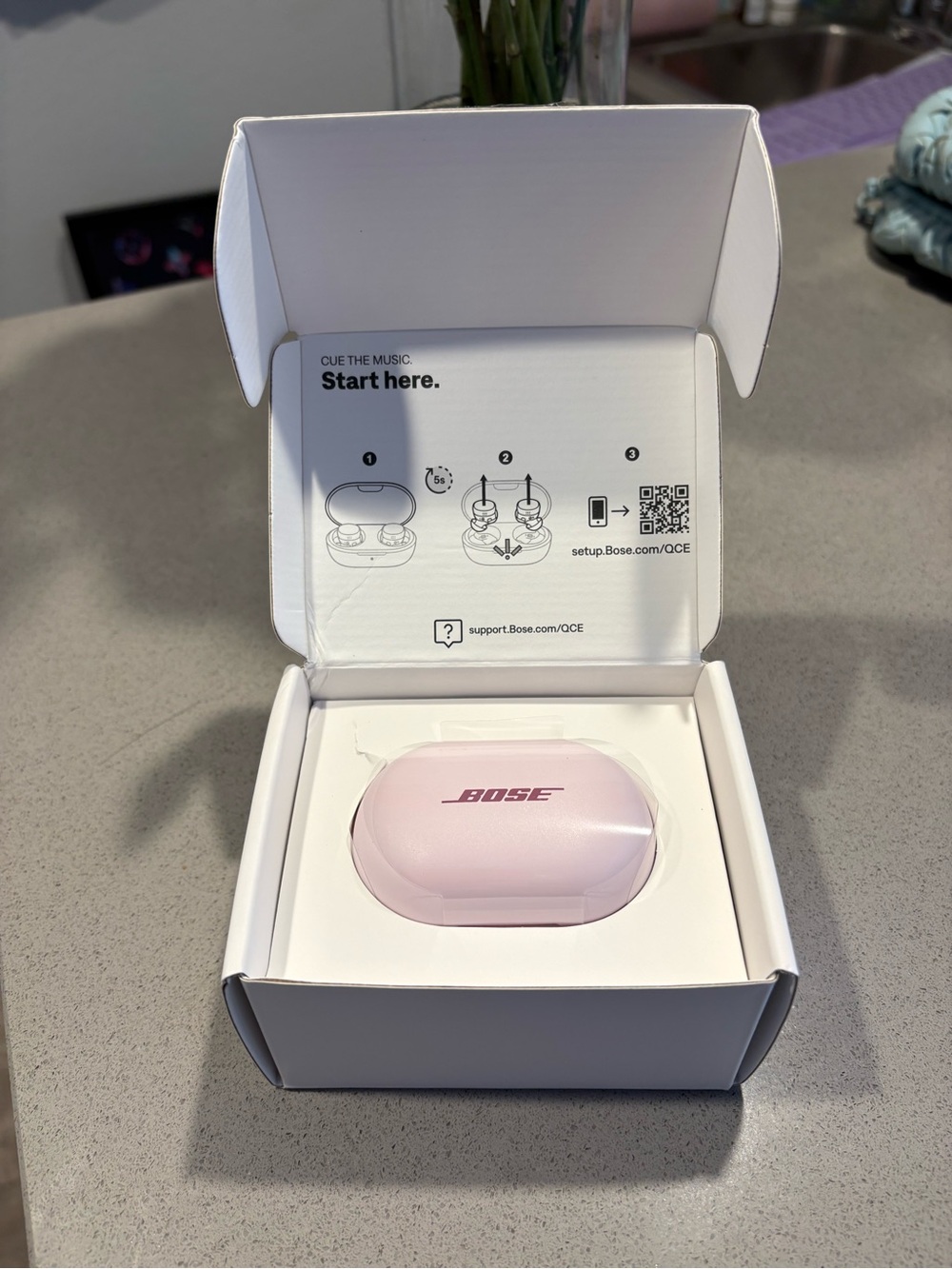 Bose QuietComfort Earbuds Petal Pink - NIB NWT